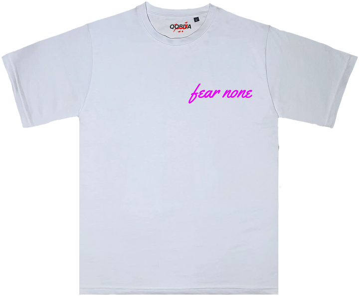 Fear none Tees (oversized) Qobiya