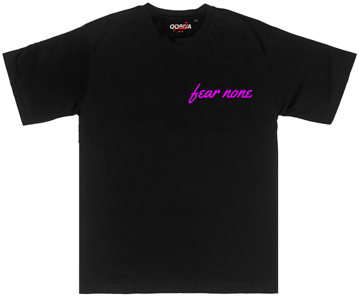 Fear none Tees (oversized) Qobiya