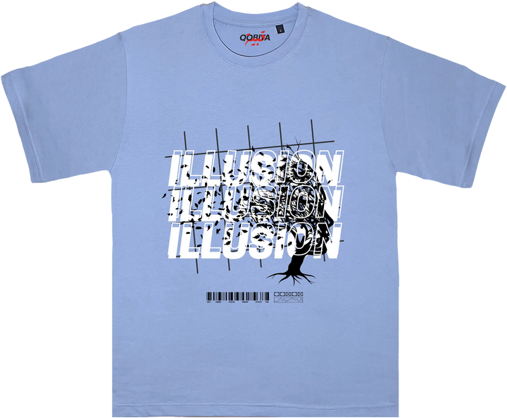 Illusion Tees (oversized) Qobiya