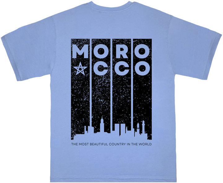 Moroccan City Tees (oversized) Qobiya