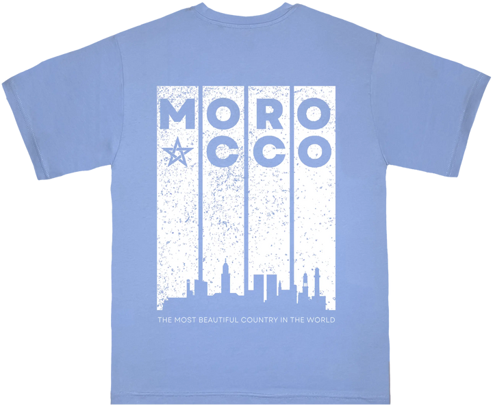 Moroccan City Tees (oversized) Qobiya