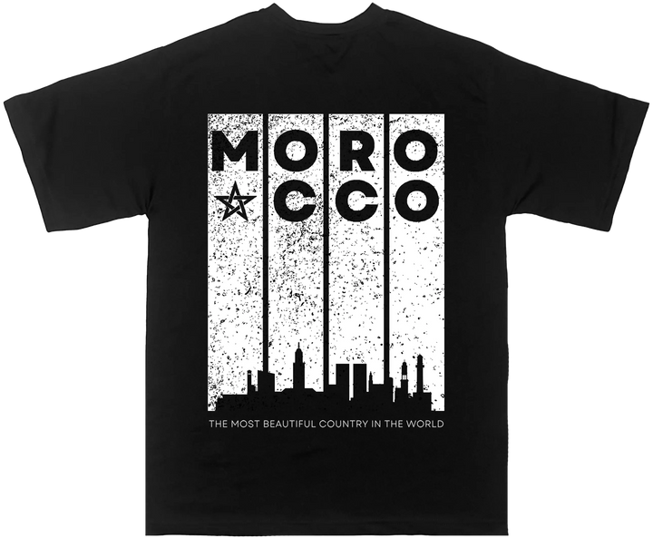 Moroccan City Tees (oversized) Qobiya