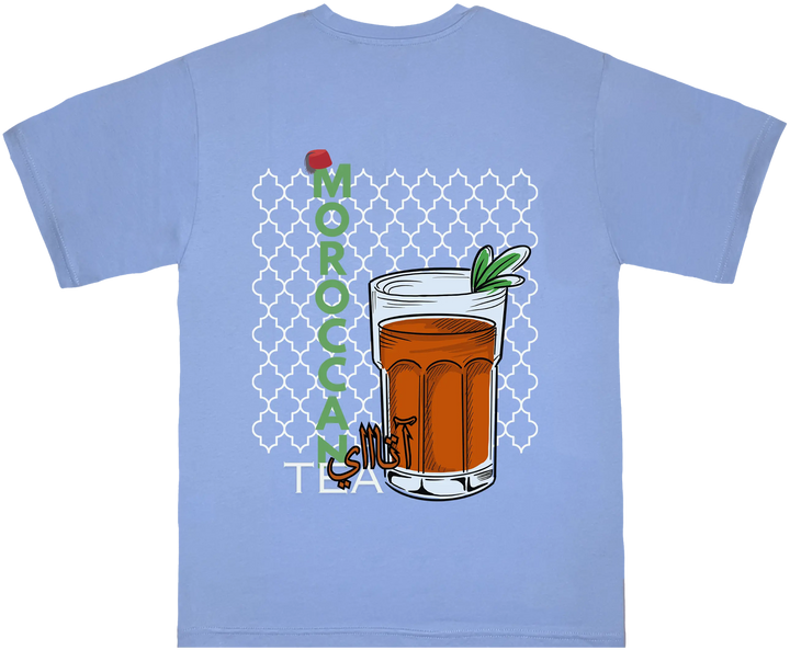 Moroccan Tea Tees (oversized) Qobiya