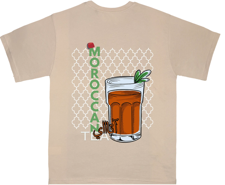 Moroccan Tea Tees (oversized) Qobiya