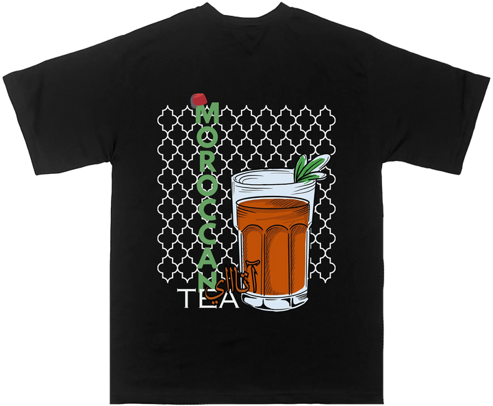 Moroccan Tea Tees (oversized) Qobiya