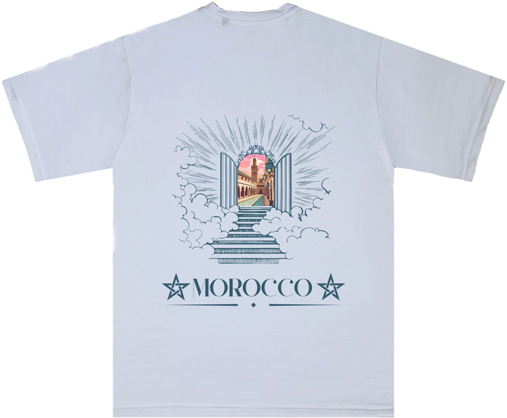 Morroccan Paradise Tees (oversized) Qobiya