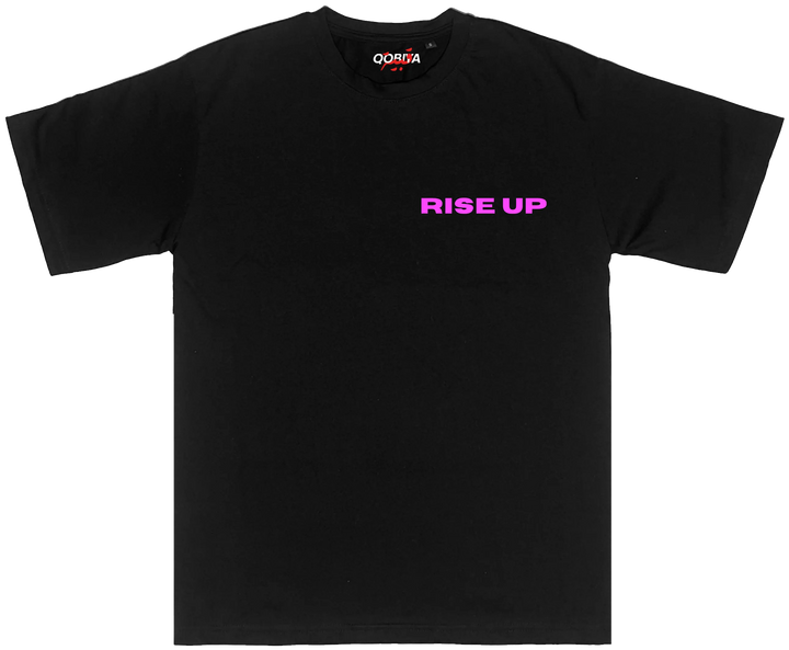 Rise up Tees (oversized) Qobiya