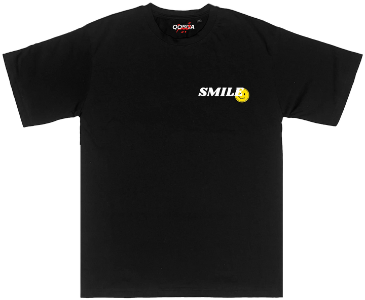 Smile Tees (oversized) Qobiya