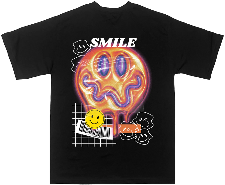 Smile Tees (oversized) Qobiya