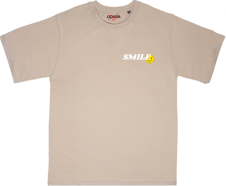 Smile Tees (oversized) Qobiya