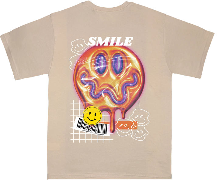 Smile Tees (oversized) Qobiya