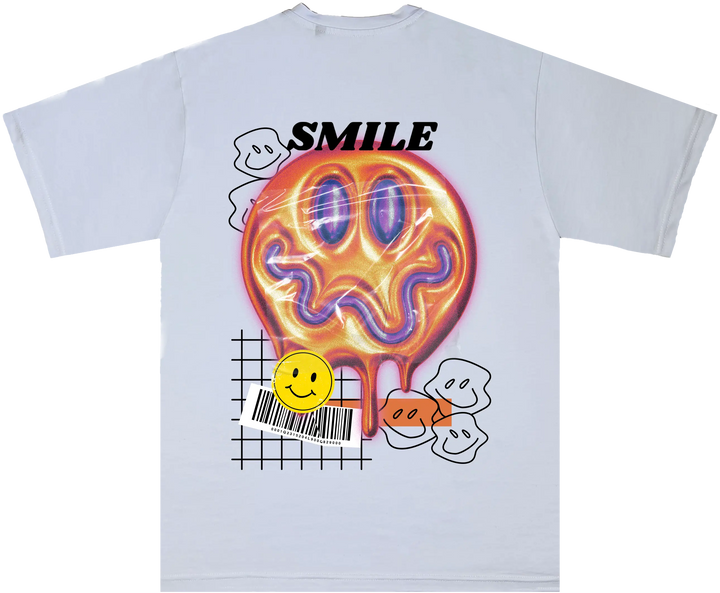 Smile Tees (oversized) Qobiya