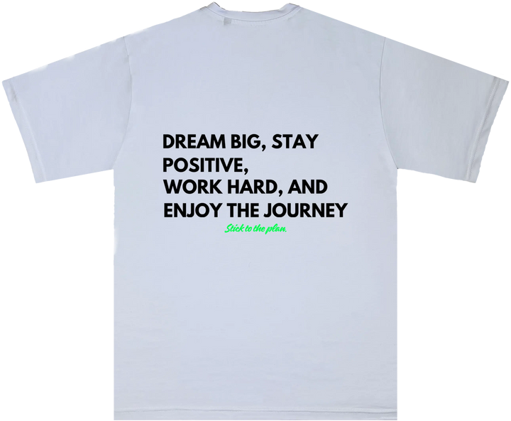 Stick to the plan Tees (oversized) Qobiya